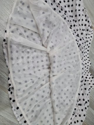Falda mini lunares Bershka