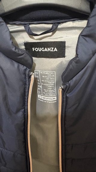 Chaqueta Equitación Niños Azul Marino FOUGANZ