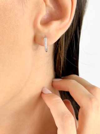 Pendientes Sparkle · Plata de Ley 925 | SERA