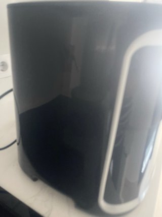 Freidora de aire negra