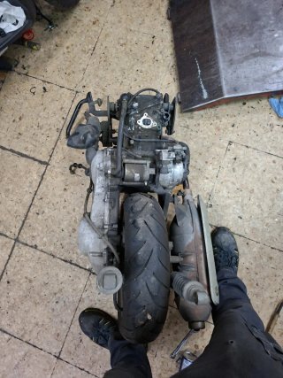 Motor Piaggio X9 Completo