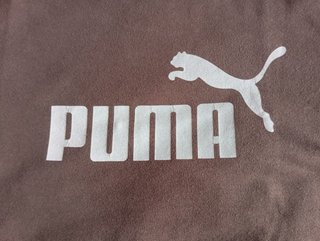 Camiseta de manga larga marrón vintage de Puma