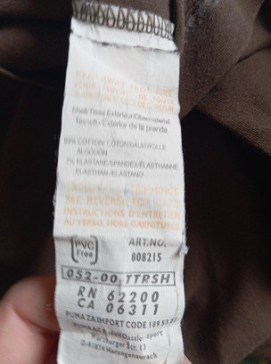 Camiseta de manga larga marrón vintage de Puma