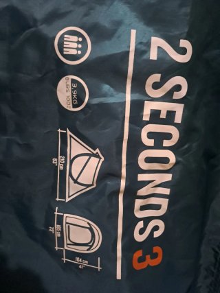 Tienda campaña 3 personas Quechua 2 Seg