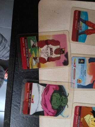 14 Cartas Lamina Dragonball Z