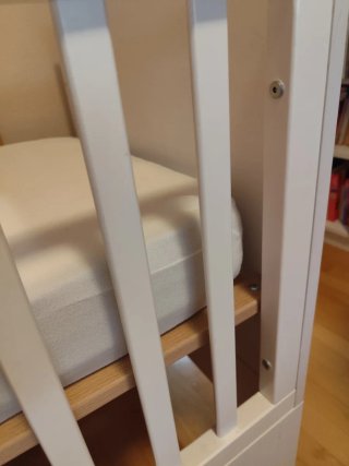 Cuna convertible en cama 70cm