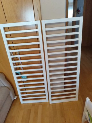 Cuna convertible en cama 70cm