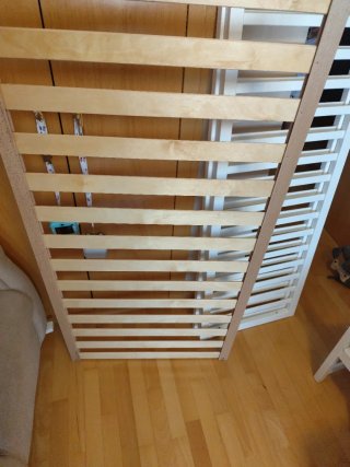 Cuna convertible en cama 70cm
