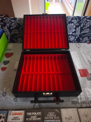 Porta cassettes Clements con 15 cassettes