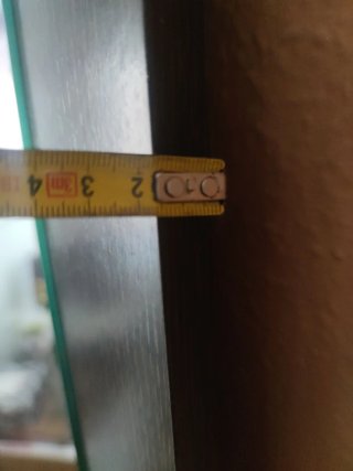 Espejo de pared madera marrón