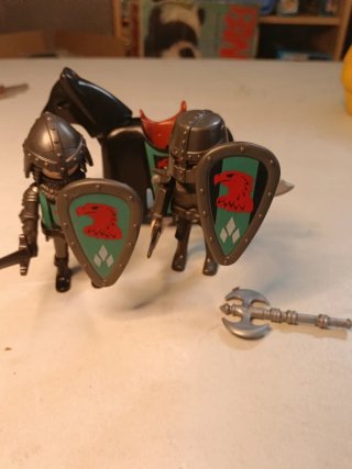 Playmobil 4873 Caballeros con caballo