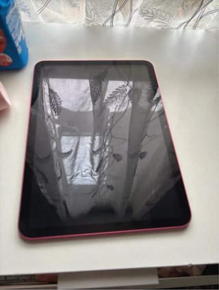 iPad Air 2022 rosa 128GB + funda + cargador (como