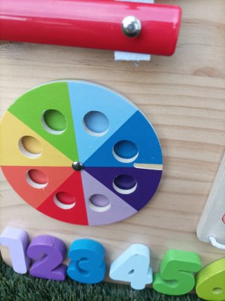 Tablero Montessori Madera