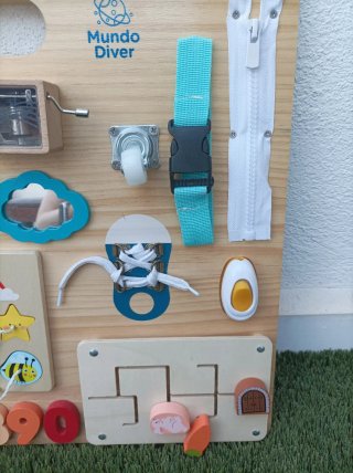 Tablero Montessori Madera