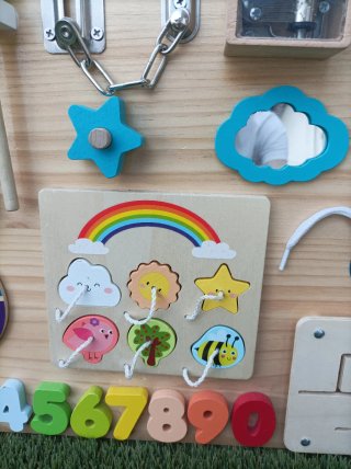 Tablero Montessori Madera
