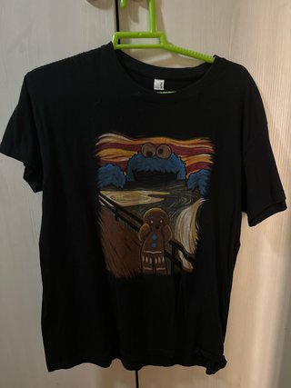 Camiseta Monstruo de las Galletas El Grito