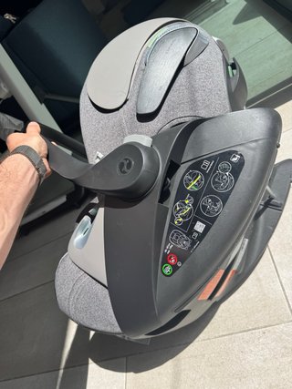 Silla coche bebé Cybex Grupo 0+ + adaptadores