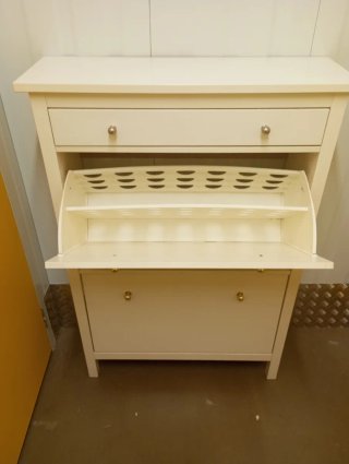 Zapatero Hermes Ikea Blanco