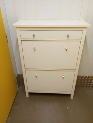 Zapatero Hermes Ikea Blanco