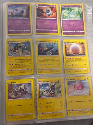 Lote Cartas Pokémon
