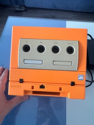 Nintendo GameCube Naranja NGC Game Boy Player Jap