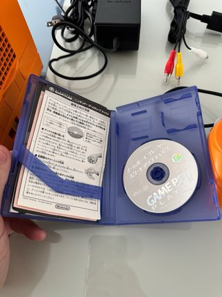 Nintendo GameCube Naranja NGC Game Boy Player Jap