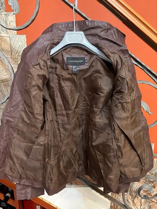 Giacca Biker Vera Pelle elastica Morbida Vintage