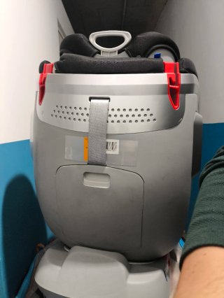 Silla coche grupo 1-2-3, con Isofix marca MS