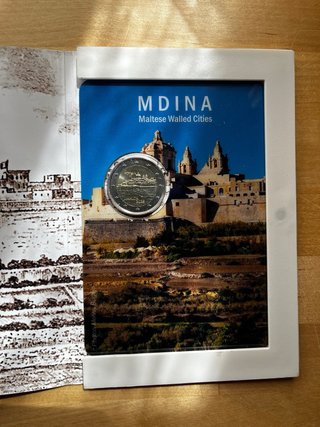 Lote 2 Monedas 2€ Malta 2025