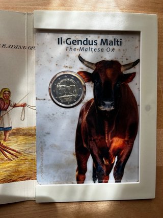 Lote 2 Monedas 2€ Malta 2025