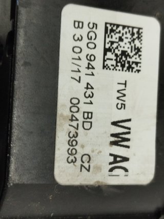 Volkswagen 5281791 mando luces 5g0941431 golf vii