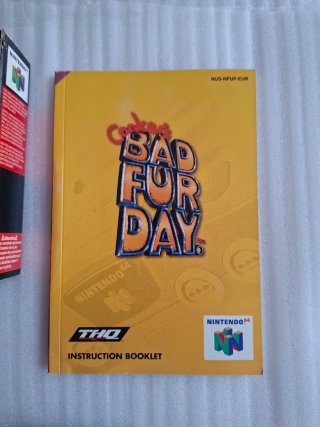 CONQUER'S BAD FUR DAY - NINTENDO 64