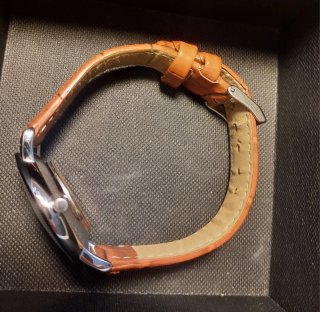 Reloj Nowley Quartz Naranja y Plateado