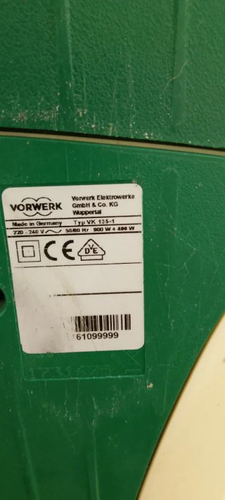 Folletto VK 135 Vorwerk Aspirapolvere