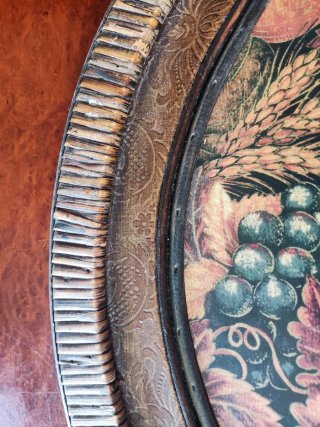 2 Bandejas Vintage Decorativas con Asas