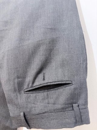 Pantalones de vestir Giorgio Armani Gris Marengo