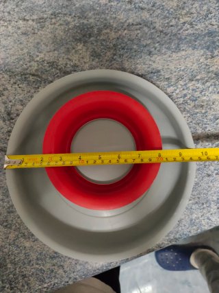 Molde repostería plástico gris