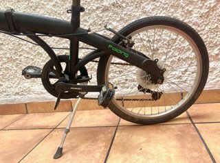 Bicicleta Plegable Trendy Negra para manitas