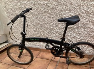Bicicleta Plegable Trendy Negra para manitas