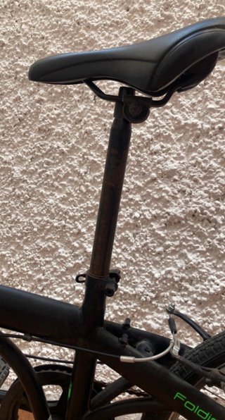 Bicicleta Plegable Trendy Negra para manitas