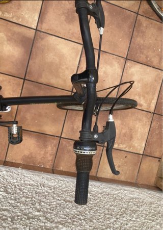 Bicicleta Plegable Trendy Negra para manitas