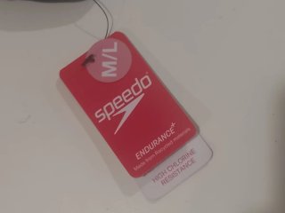 Bañador Speedo Hombre Talla M/L Negro y Verde