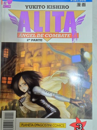 Manga Alita ángel de combate