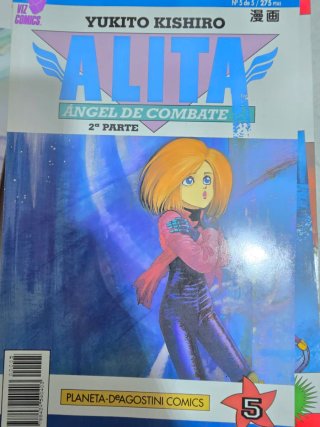Manga Alita ángel de combate