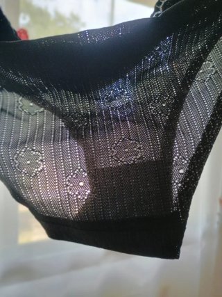 Braguita lencera encaje negro