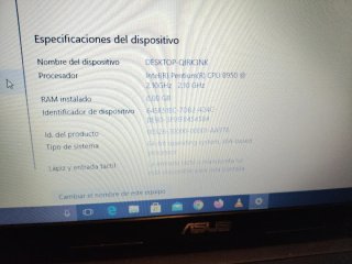 Portátil Asus X54C Negro 8gr 500gb.
