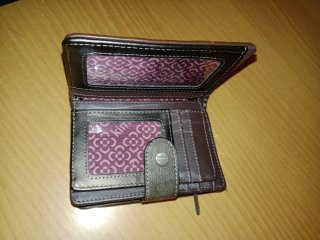 Monedero señora 14x9,5 cm
