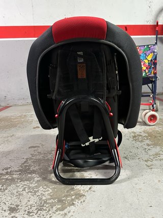 Silla de coche infantil roja Mickey