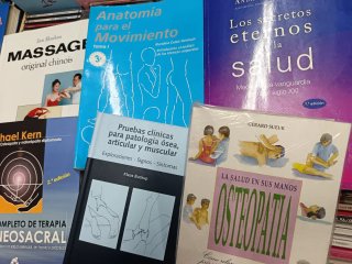 Lote de 8 Libros de Medicina Osteopatía