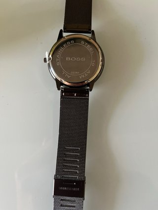 Reloj Hugo Boss original hombre negro -NUEVO